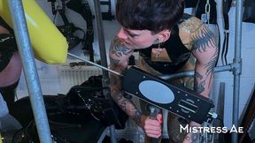 princess latex rubber doll’s maid application takes an unexpected turn