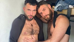 Seductive Latino Driver Rodrigo El Santo fucks Hot Soccer Player Eric Deen Hardcore