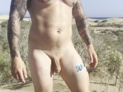 🥵GAY SOFT COCK exhibition in PUBLIC PLACE😏😏