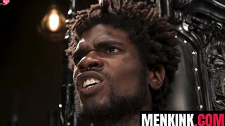 Dominant Domonic Pacifco Torments Submissive Black Guy - Edgy Anal Threesome