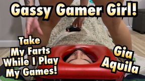 The Perfect Seat for a Gassy Gamer Girl! - Gia Aquila