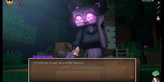 Minecraft girls all want Steve's big dick