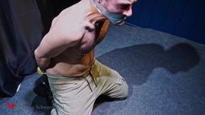 Zeus Was Tapegagged and Handcuffed