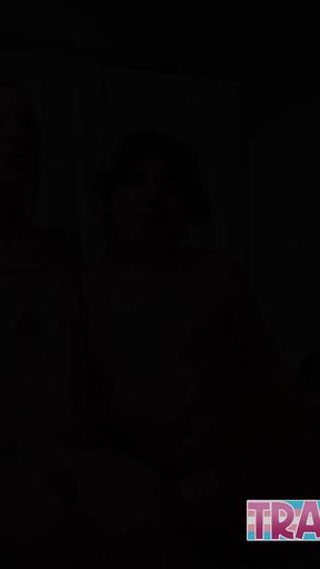 Trans Sorority Stepsister Gets Bare Anal from Her Crush