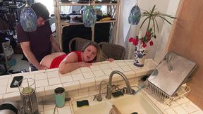 stepmom gets pics for anniversary of secretary sucking husband s dick so she fucks her stepson