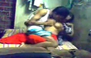 Raju recorded himself fondling his wife's boobs and eating her pussy