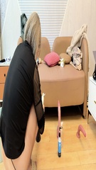 The temptation of an oversized penis