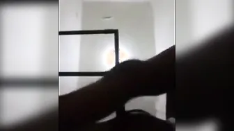 Amateur black twink gets spanked in real prison bareback fuck