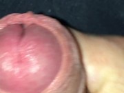 Why are there bubbles in my cum? A lovely close up POV wank... check out my veiny dick :-)