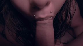 Pierced loves to swallow