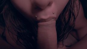 Pierced loves to swallow