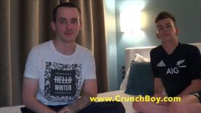 Tiago Plumb Sans A Condom and Internal Cumshot a Youngster for a Audition Porno