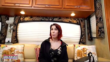 Scarlet Foxx Inked Redhead MILF Sloppy Rimjob And Passionate Handjob Heat!