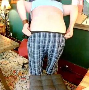 Daddy Jerks for Stepson on Cam