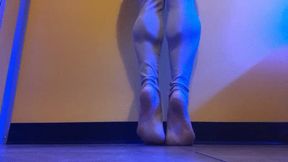 Tanning Bed Room Standing Barefoot Freestyle