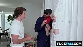 WTF Hot Teen Sneaky Human Canvas Lucy Lotus, Quinton James, CJ Love