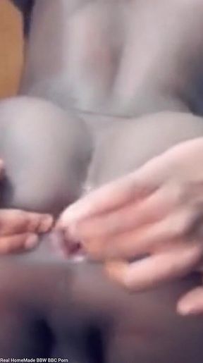 Stroking My BBC Cumming Hard Shaking My Booty Fingering My Arsehole