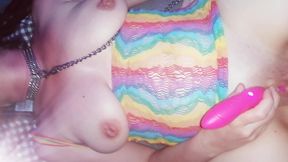Horny hot German wet milf gets patched, piglet likes it wet and hard