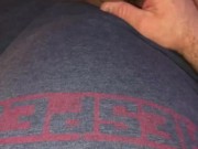 I needed some Cream for my Coffee so I milked my own cock into my cup drinking my own cum