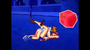 Athena Fights Horizone in Steamy Hentai Mugen Showdown