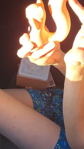StepSister Decided to Try Her Sex Gift right in the Parking Lot   Clip 2