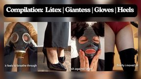 Compilation Latex | Giantess | Gloves | Heels