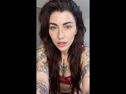 I Stuck My Tongue Out In Red Lace And Waited 👅 i filmed this for you — the rest is on my OnlyFans, link in my profile ❤️