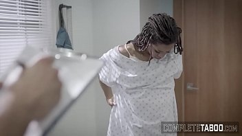 Black babe gets fucked by doctor