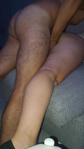 I my wife the couch