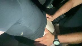 Sissy slut, paid for the fare with her white ass