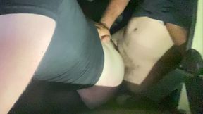Sissy slut, paid for the fare with her white ass