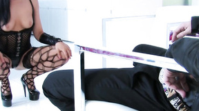 ”Top shelf bitch gets a top shelf fuck”