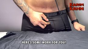 Deep Voice Asmr and a Massive Load with High Pressure