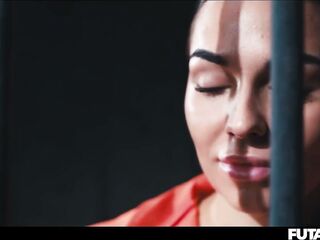 Prison Futanari Transformation - eighteen Years Old Matty Mila Summons Demon and Turns Into Insatiable Tranny