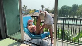 Vacationing agent gets first BBC at gloryhole