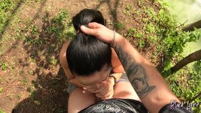 Outdoor Blowjob Near the Swamp - POV Version