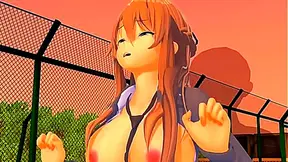 Futuristic 3D Hentai Thrill – Fiery Alien Rendezvous Unleashed