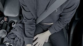 Sexyfilomena Masturbates While Driving Her Car