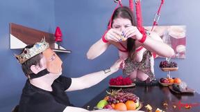 ”Throat ravaged sub babe”