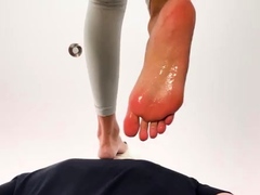 Tag-Team Foot Gagging - Mistress Enola - We Shared His Gag