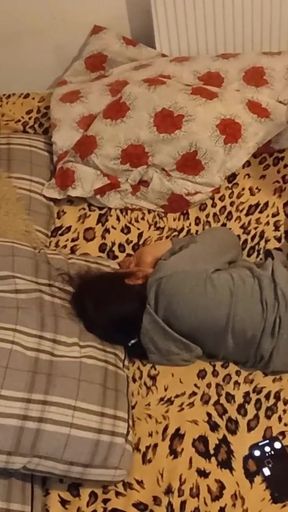 Romanian couple - passion and pleasure in the bedroom   Clip 2