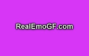 Tiny emo teen gf takes cum!