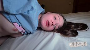 STEP SISTER GETS WRECKED BY HUGE COCK AND TAKES A CREAMPIE