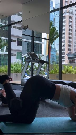 Smell My Dirty Bush and My Sweaty Ass After Training