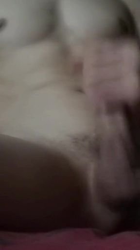 Must-see moment from "A juicy hard dick cums very powerfully and moans for a long time from orgasm"