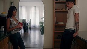 Sexy Asian Ember Snow Has Her Dry Spell Broken By The Stud Victor Ray 15 Min