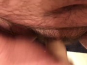 MTF Manpussy pussy toying with cum 2