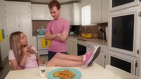 Gives Stepbro A Deepthroat Blowjob With Lily Larimar