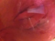 Ftm pussy pump clit orgasm!