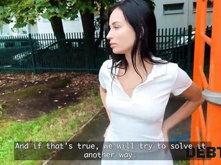 DEBT4k. Ejaculation instead of cash